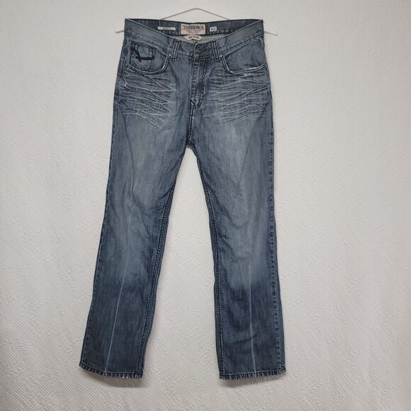 856. Ecko Unltd Jeans Blue Sz W-32 - Picture 1 of 10